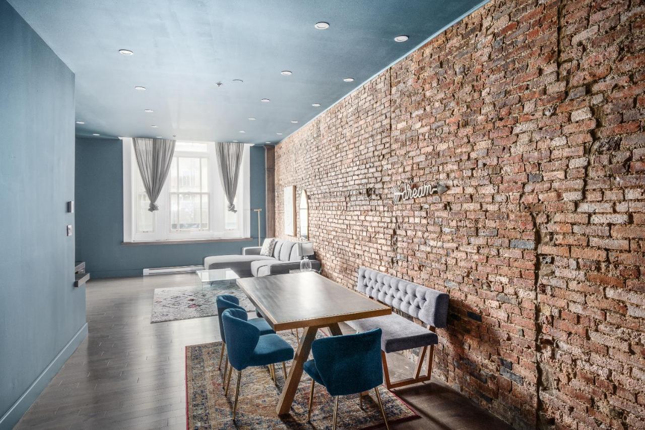 Boutique Lofts Notre Dame - Vieux Montreal Apartment Luaran gambar