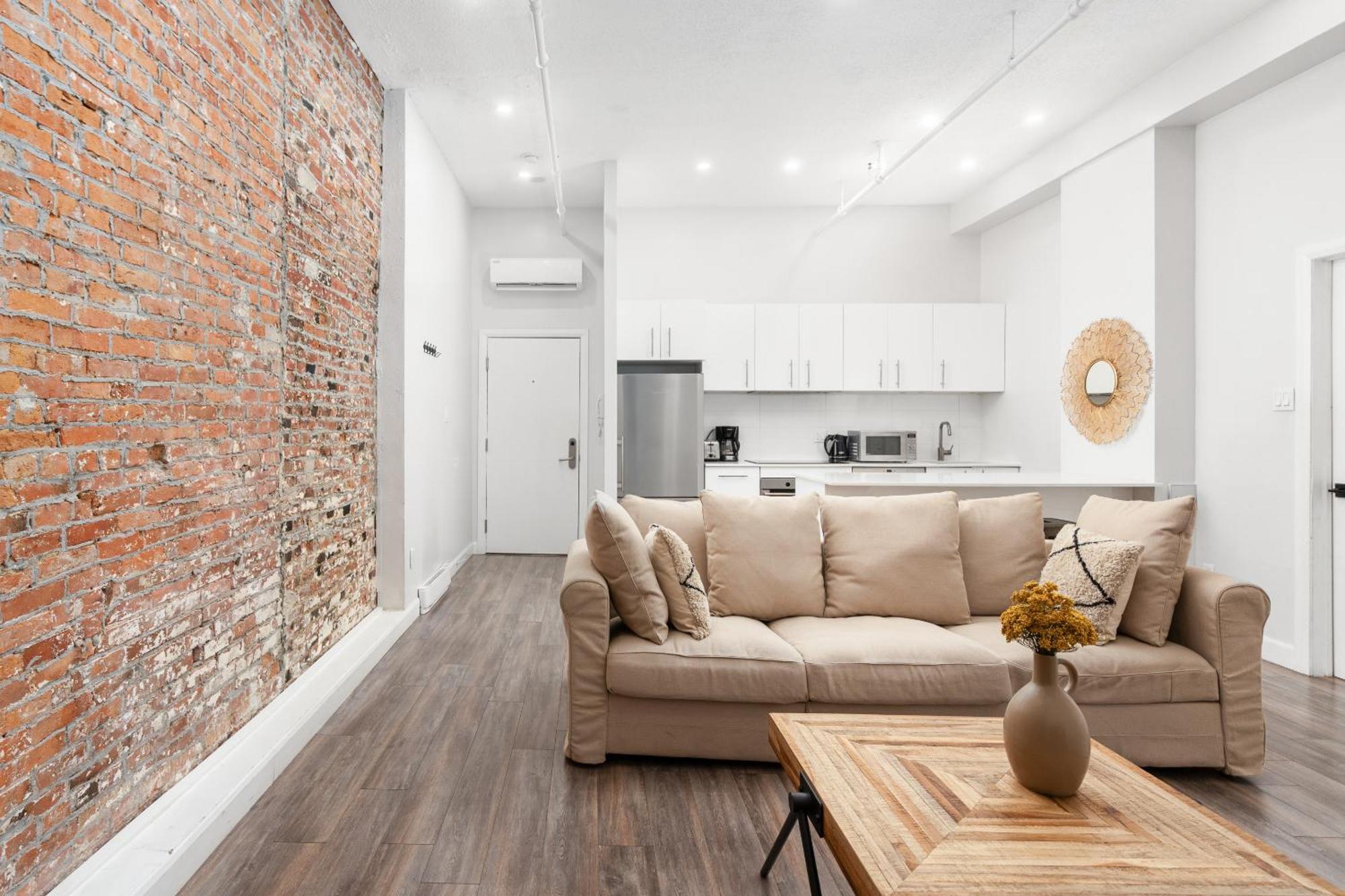 Boutique Lofts Notre Dame - Vieux Montreal Apartment Luaran gambar