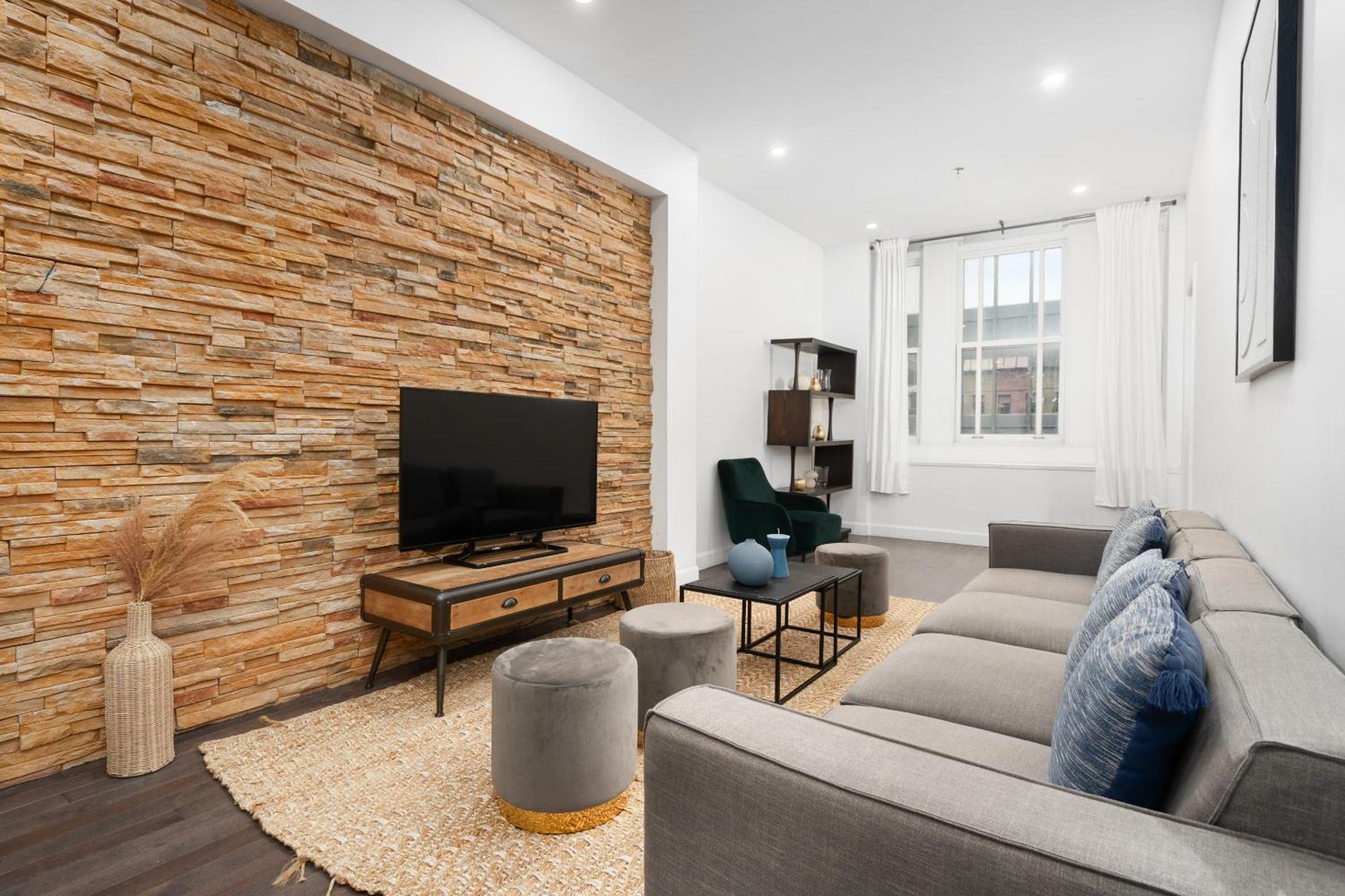 Boutique Lofts Notre Dame - Vieux Montreal Apartment Bilik gambar