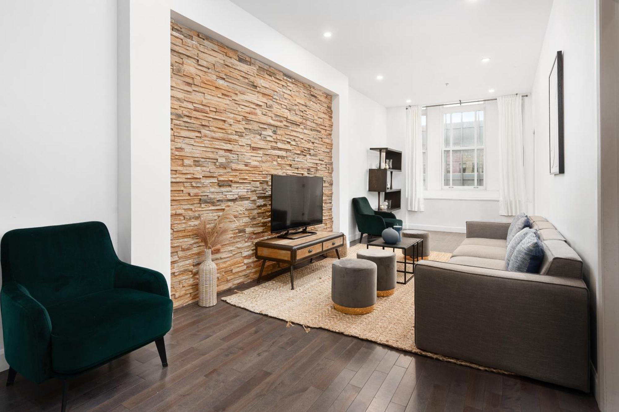 Boutique Lofts Notre Dame - Vieux Montreal Apartment Bilik gambar